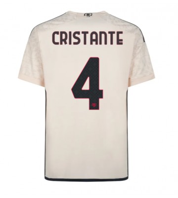 AS Roma Bryan Cristante #4 Bortatröja 2023-24 Kortärmad